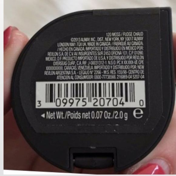 New Almay Eyeshadow Make Up Womens Green Moss Metallic I-Color Single NWT - Picture 4 of 8